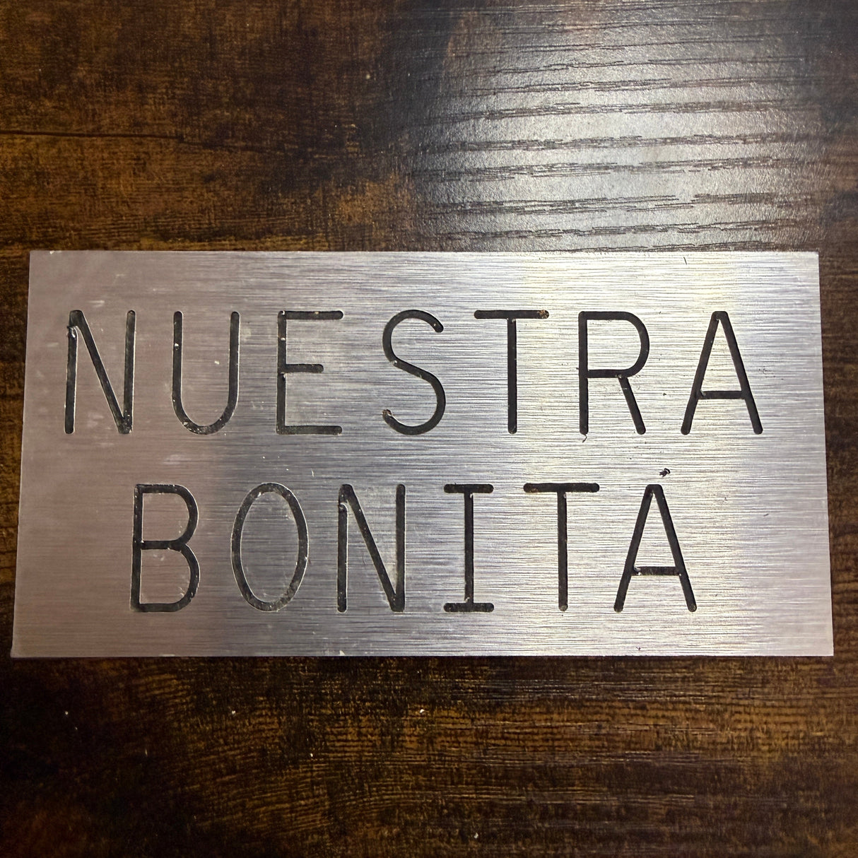 Cactus Identification Sign - 3" x 5" - Nuestra Bonita