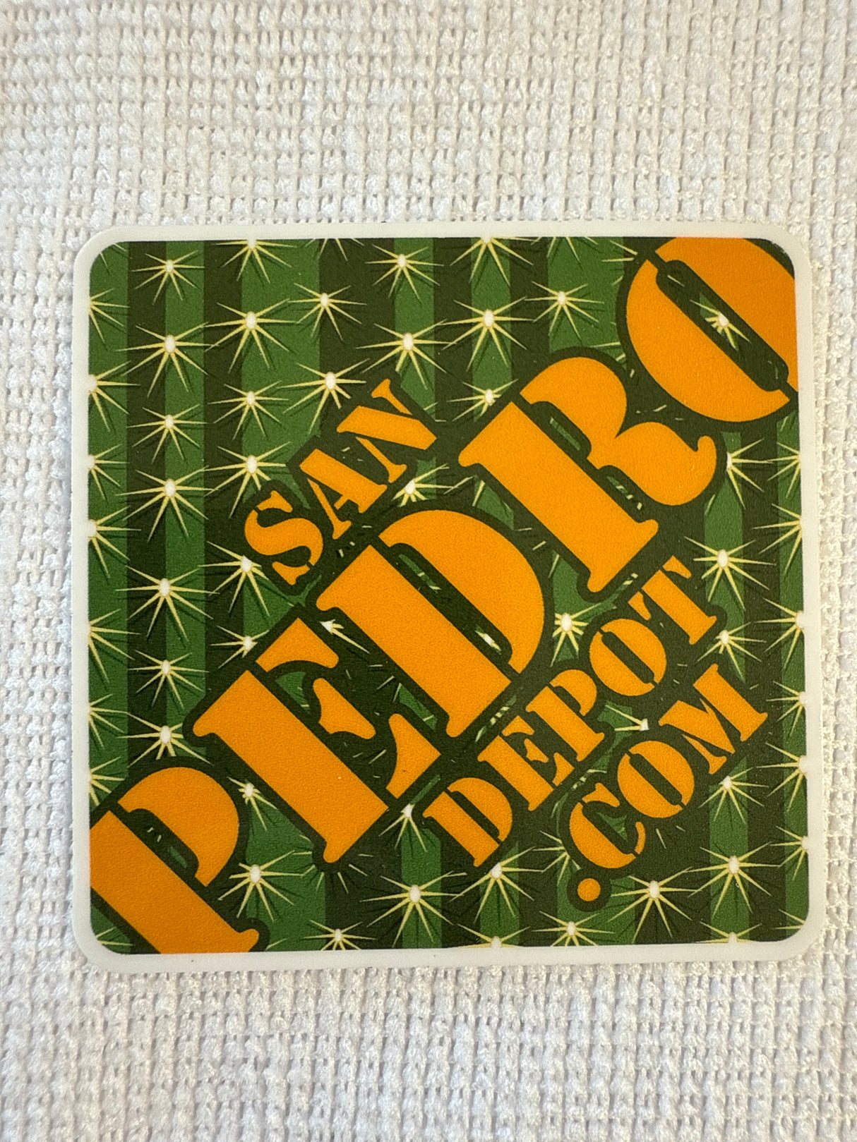 San Pedro Depot sticker