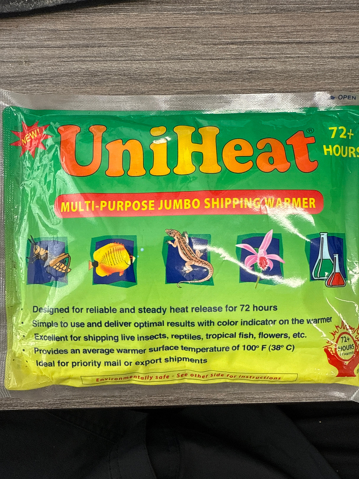 72 Hour heat pack
