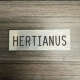 Cactus Identification Sign - 1" x 3" - Hertianus